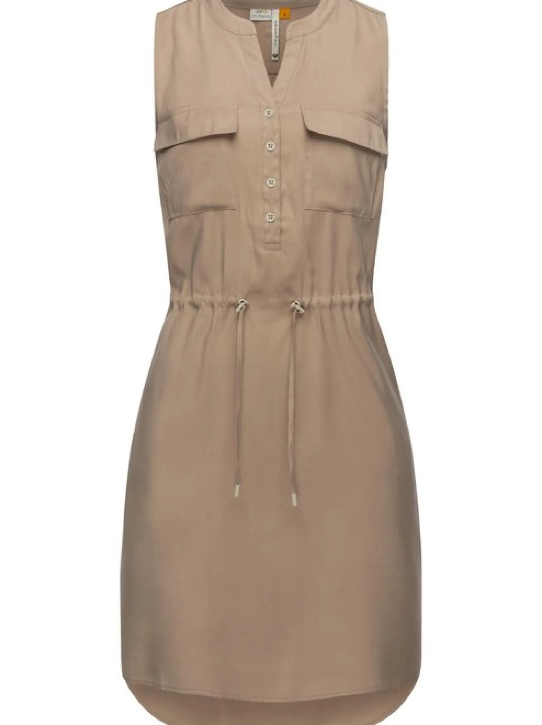 Ragwear Damen Blusenkleid - Roissin in beige