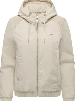 Ragwear Damen Bomberjacke - Chinta Warm YOUMODO in ecru