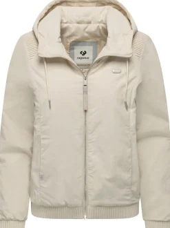 Ragwear Damen Bomberjacke - Chinta Warm YOUMODO in ecru