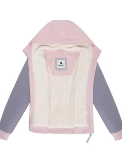 Ragwear Damen Bomberjacke - Oggie Block Warm YOUMODO in rosa