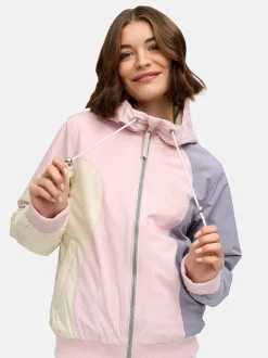 Ragwear Damen Bomberjacke - Oggie Block Warm YOUMODO in rosa