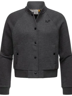 Ragwear Damen Collegejacke - Simonette in schwarz