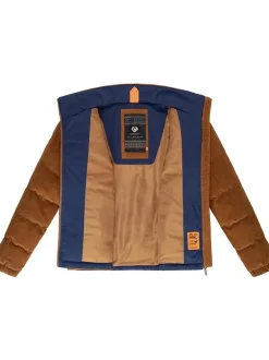 Ragwear Damen Cordjacke - Uxia in braun