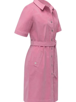 Ragwear Damen Cordkleid - YOUMODO in rosa