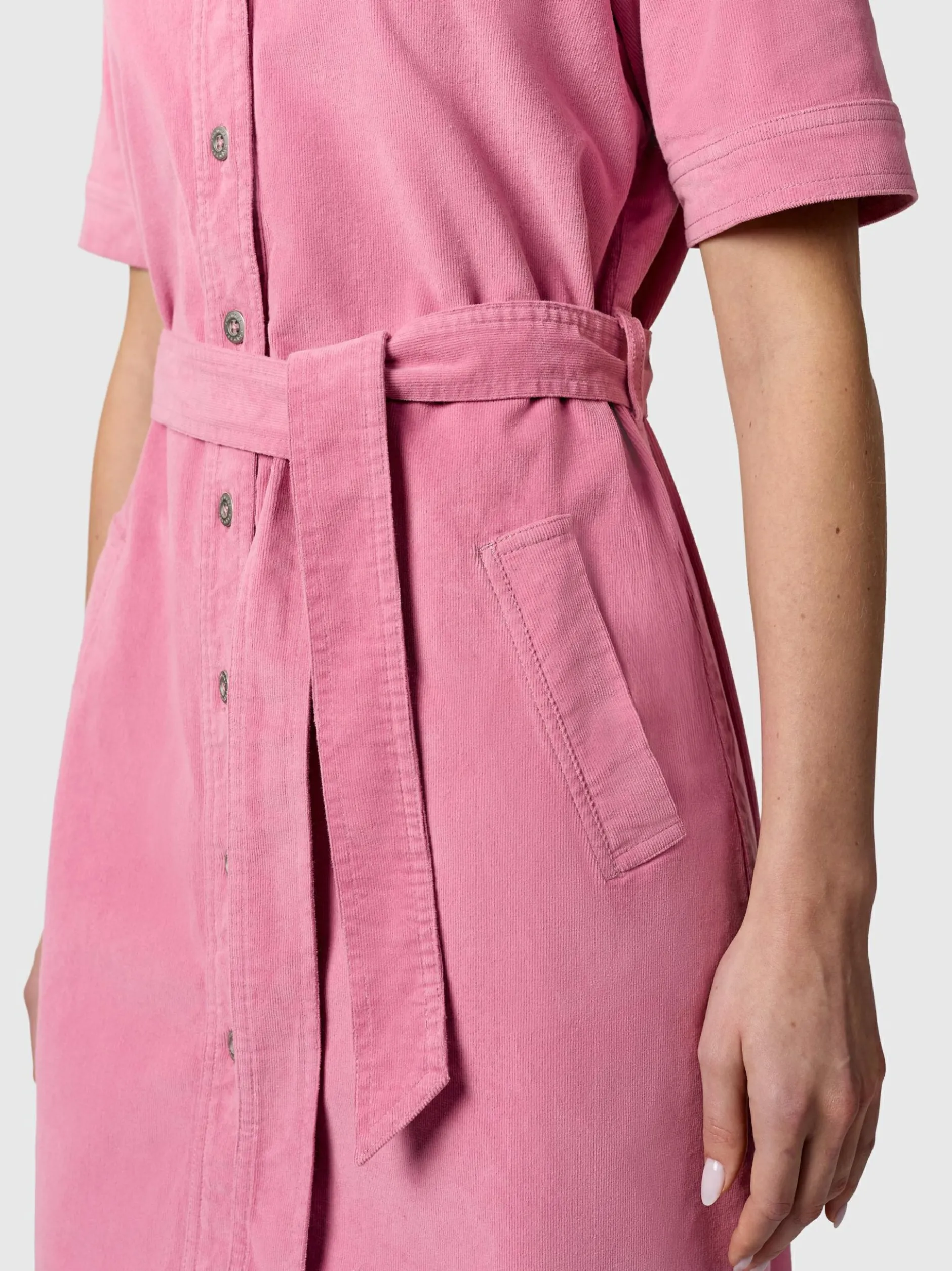 Ragwear Damen Cordkleid - YOUMODO in rosa