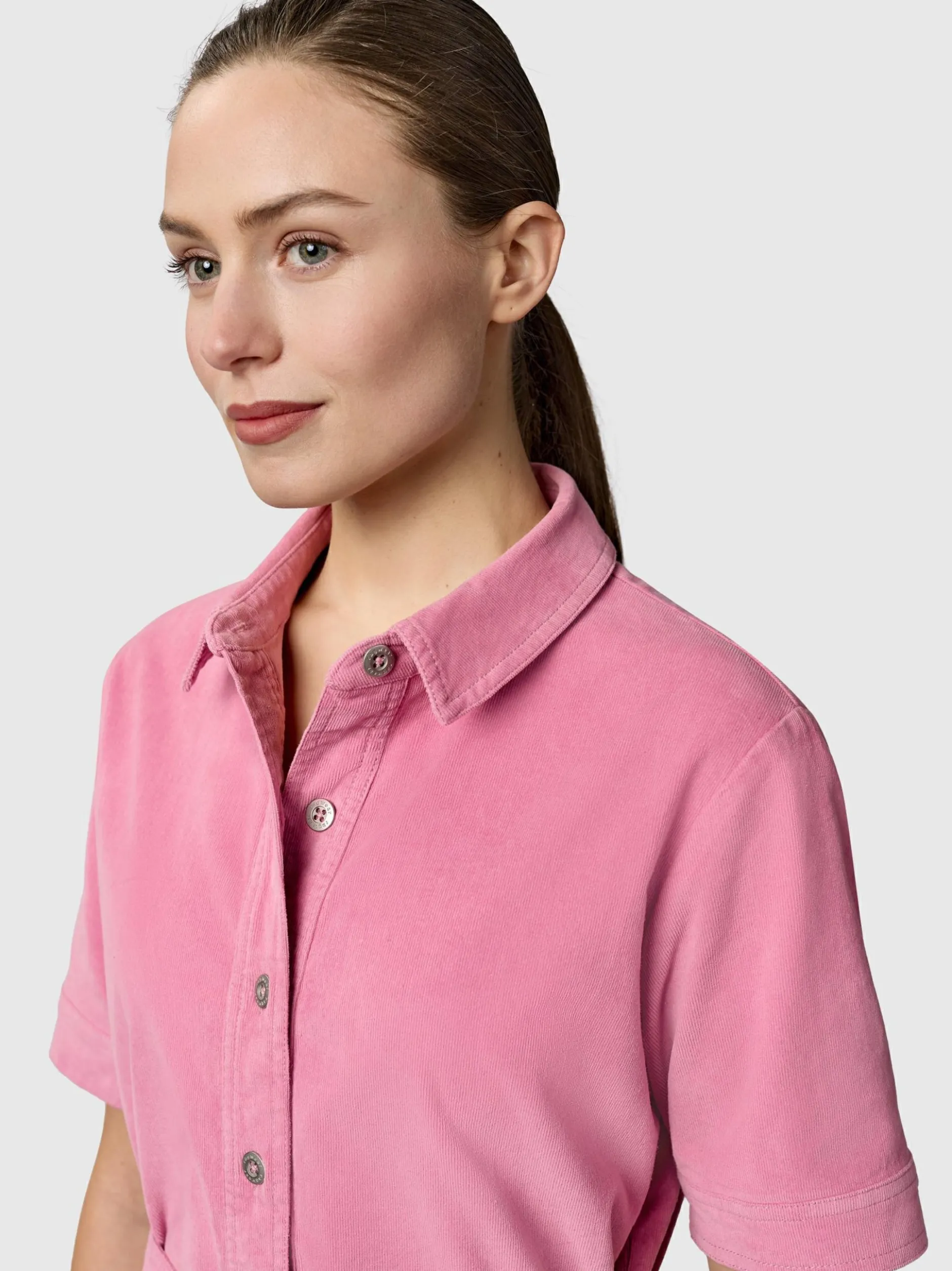 Ragwear Damen Cordkleid - YOUMODO in rosa