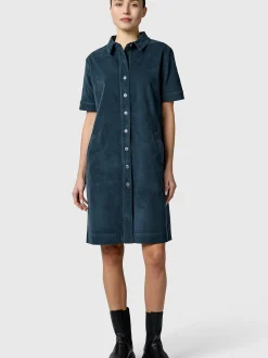 Ragwear Damen Cordkleid - YOUMODO in petrol