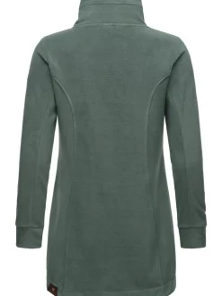 Ragwear Damen Fleecejacke - Letrice Fleece in grün