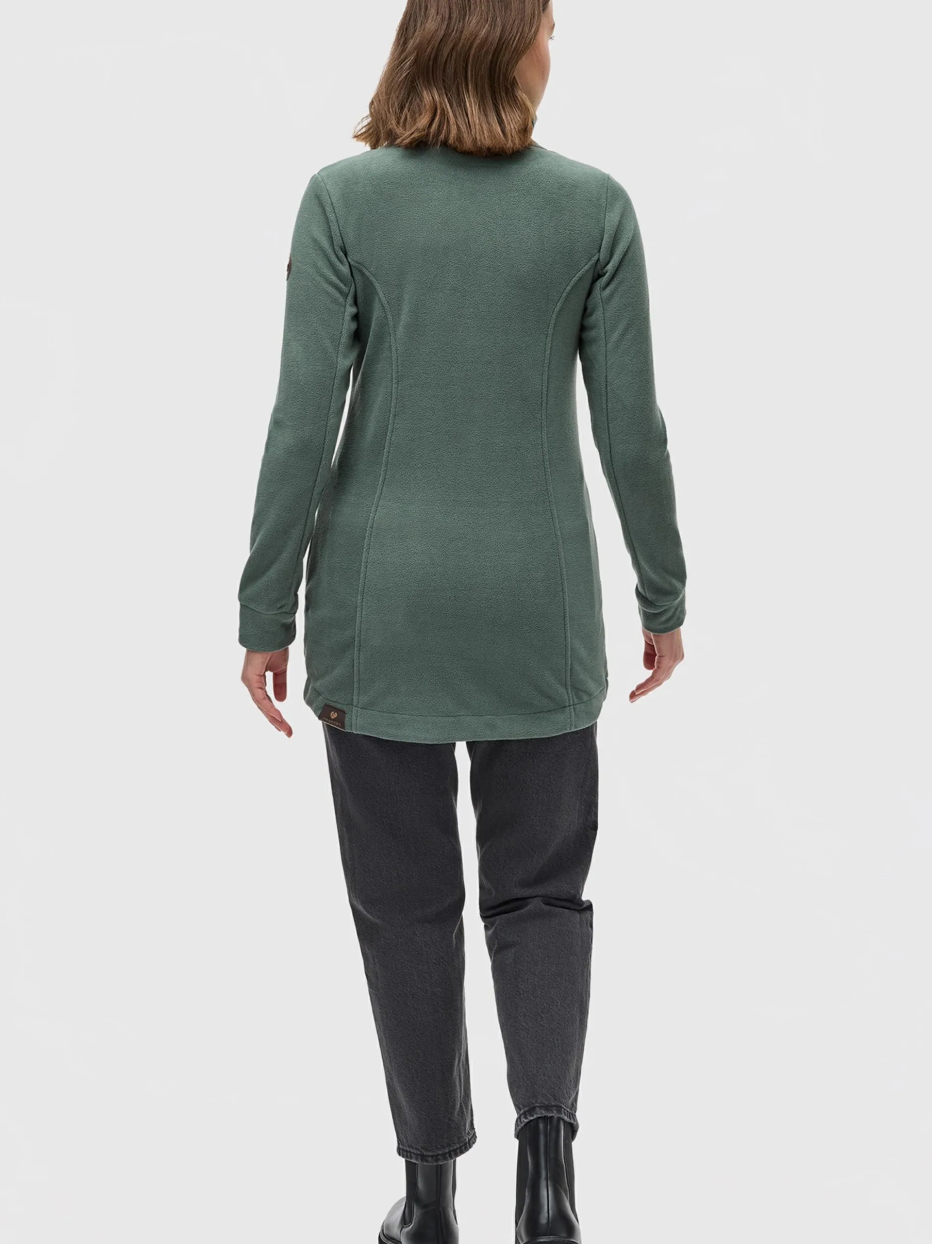 Ragwear Damen Fleecejacke - Letrice Fleece in grün
