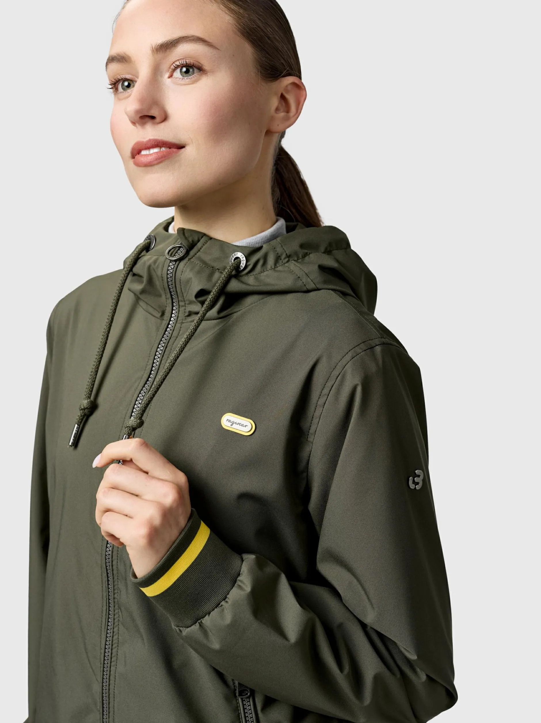 Ragwear Damen Funktionsjacke - Oggie Sporty YOUMODO in oliv