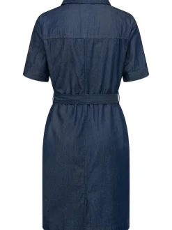 Ragwear Damen Jeanskleid - Rozyna Denim in blau