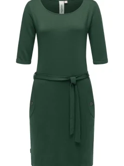Ragwear Damen Jerseykleid - Kenisha in grün
