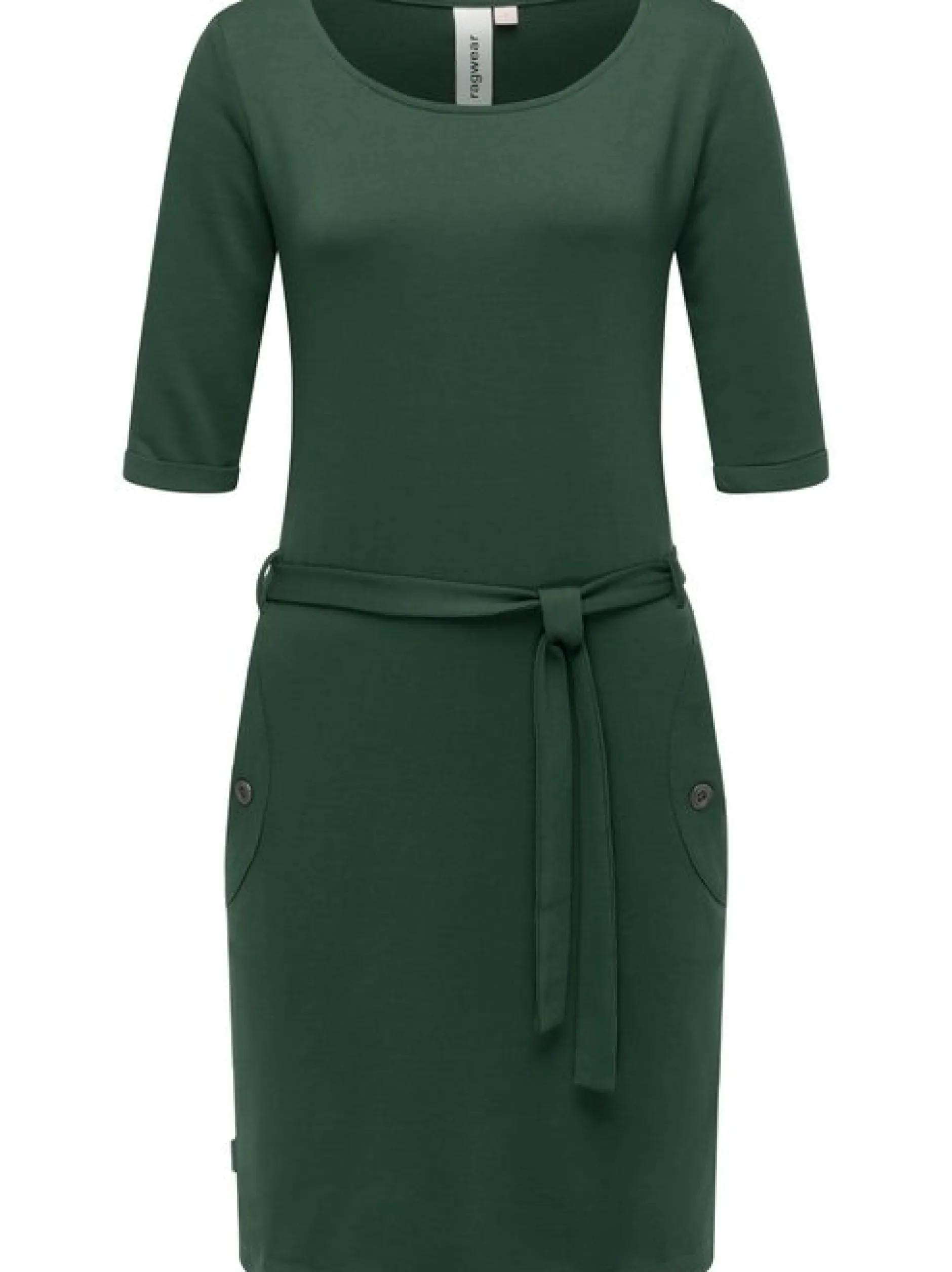 Ragwear Damen Jerseykleid - Kenisha in grün