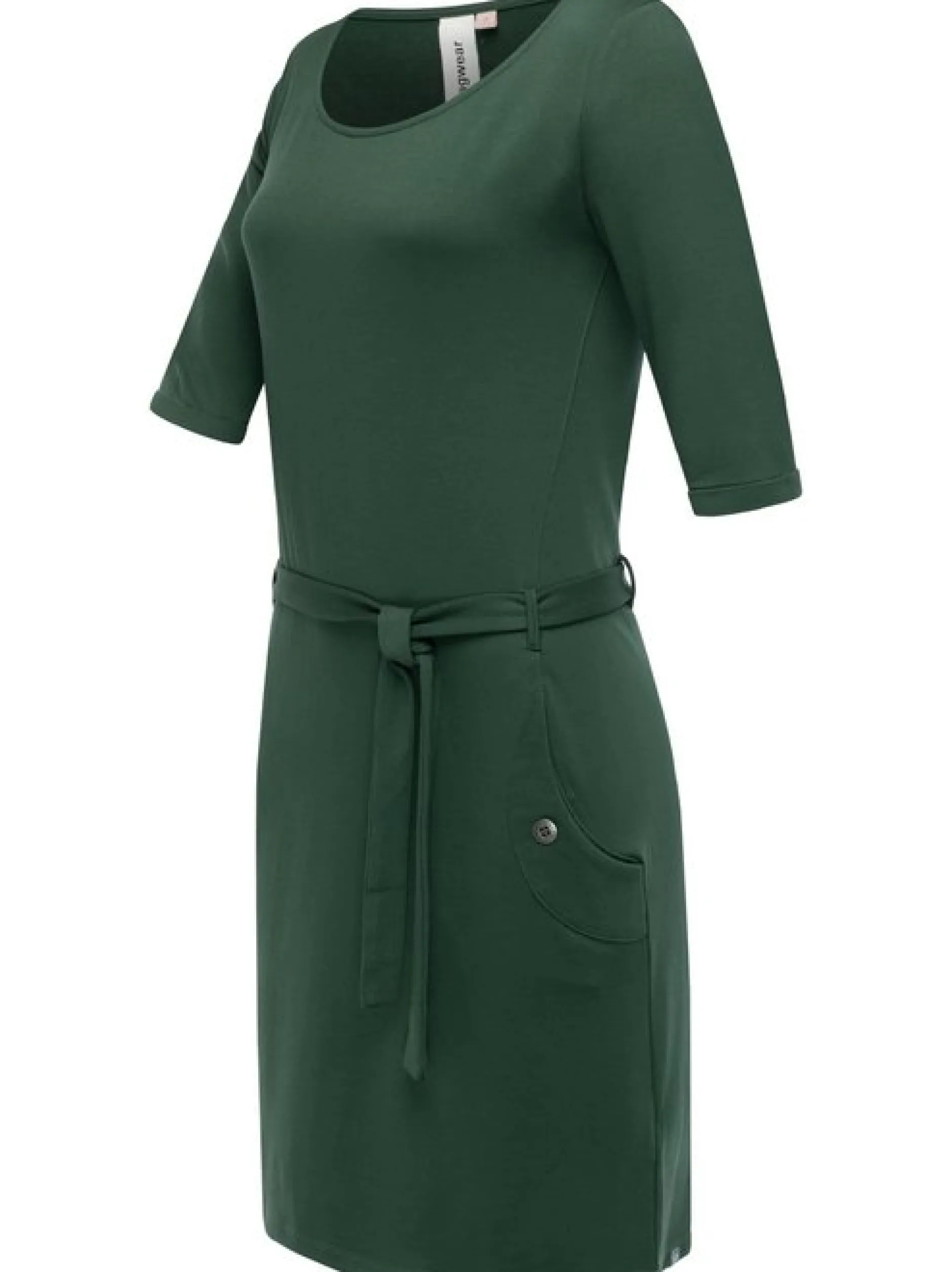 Ragwear Damen Jerseykleid - Kenisha in grün