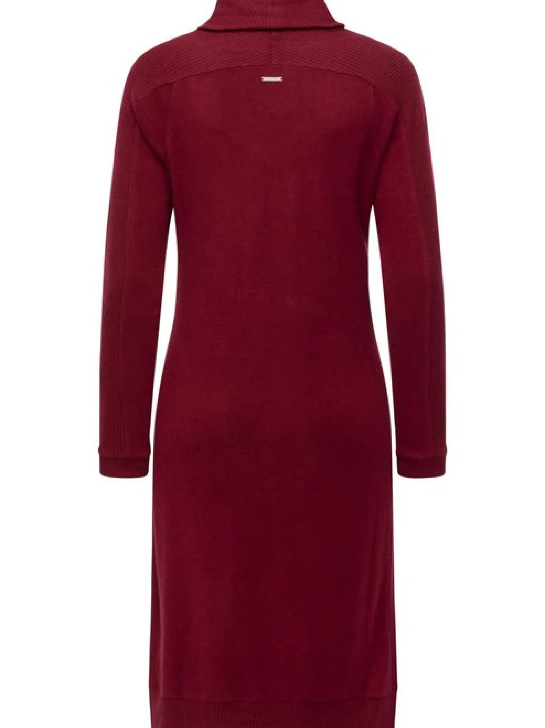 Ragwear Damen Jerseykleid - Peona in bordeaux