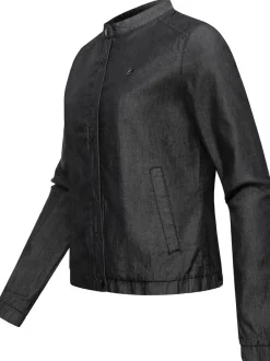 Ragwear Damen Kurzjacke - Malawi Denim in schwarz