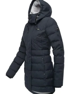 Ragwear Damen Kurzmantel - Ashanta in marine