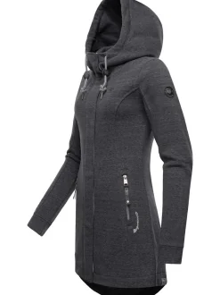 Ragwear Damen Langjacke - Letty Intl. in schwarz