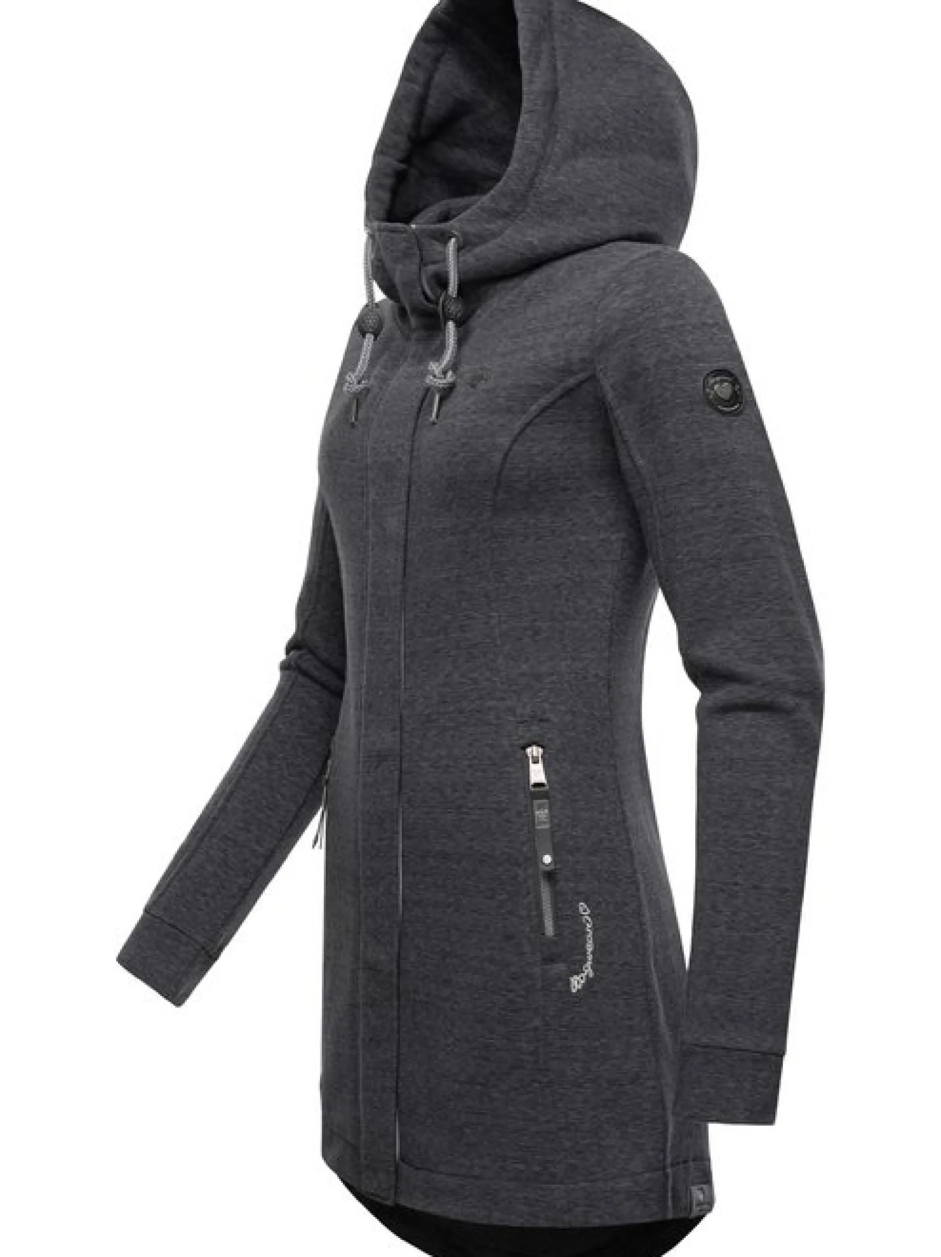 Ragwear Damen Langjacke - Letty Intl. in schwarz