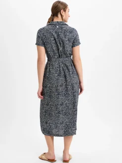 Ragwear Damen Maxikleid - Sawira Long in marine beige