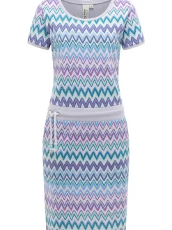 Ragwear Damen Minikleid - Baomi in flieder - Länge: kurz