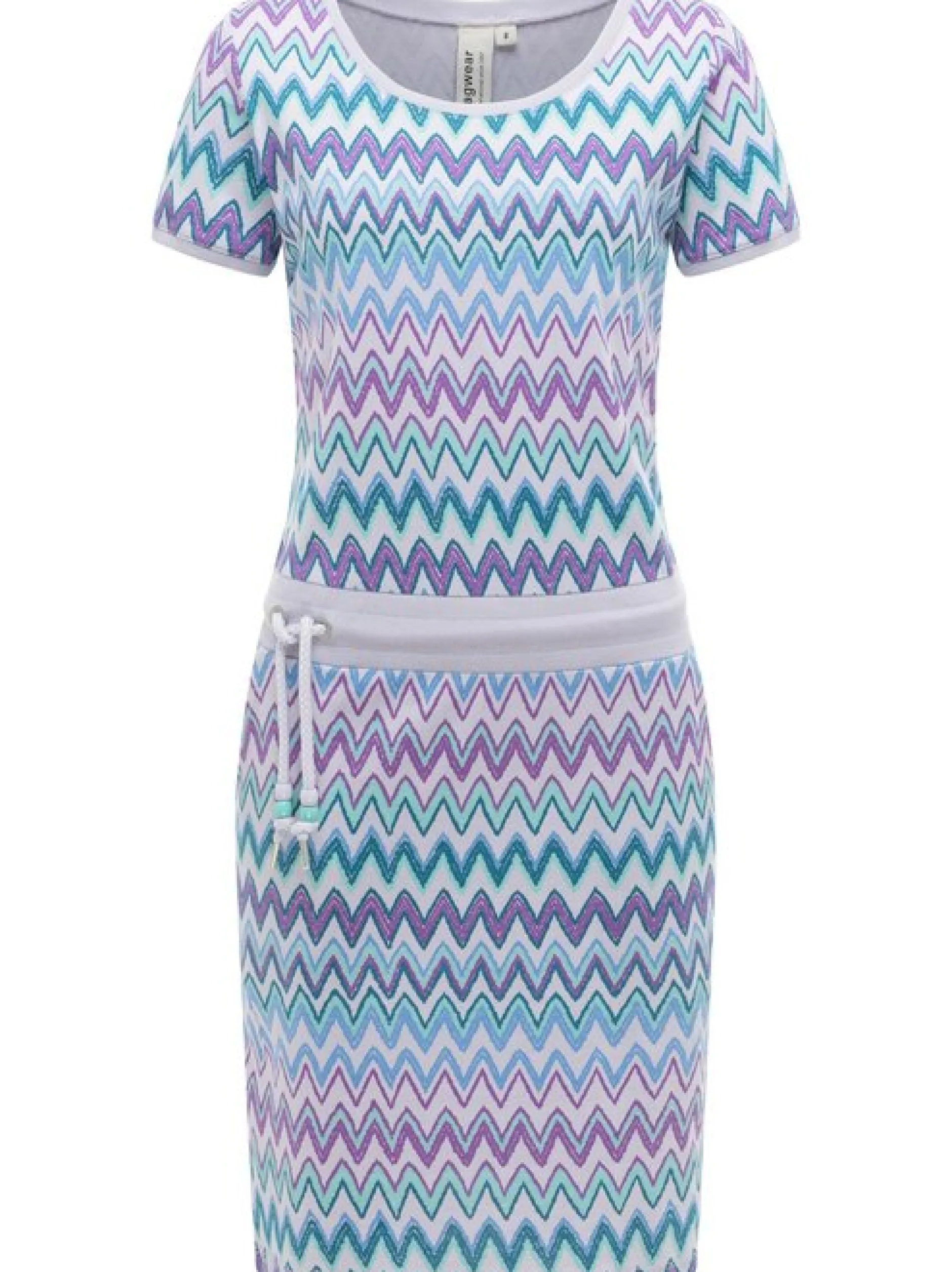 Ragwear Damen Minikleid - Baomi in flieder - Länge: kurz