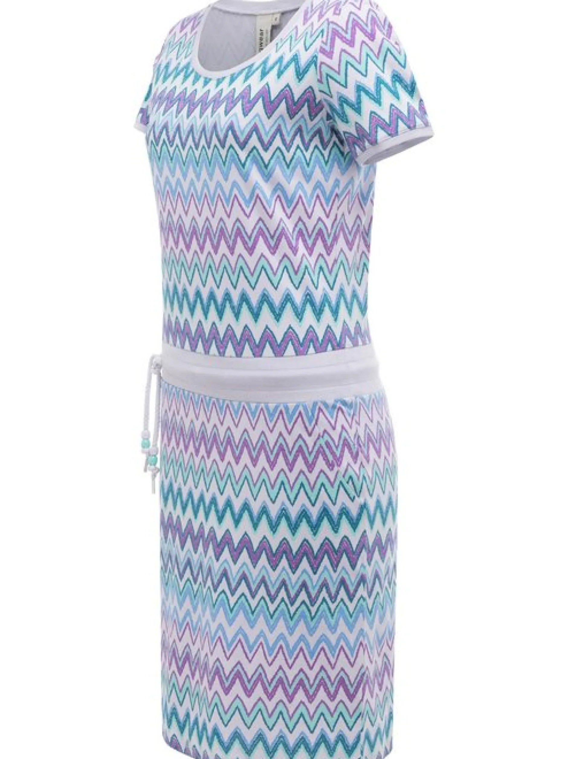 Ragwear Damen Minikleid - Baomi in flieder - Länge: kurz