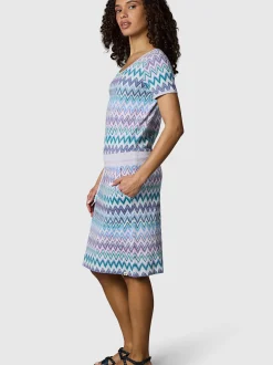 Ragwear Damen Minikleid - Baomi in flieder - Länge: kurz