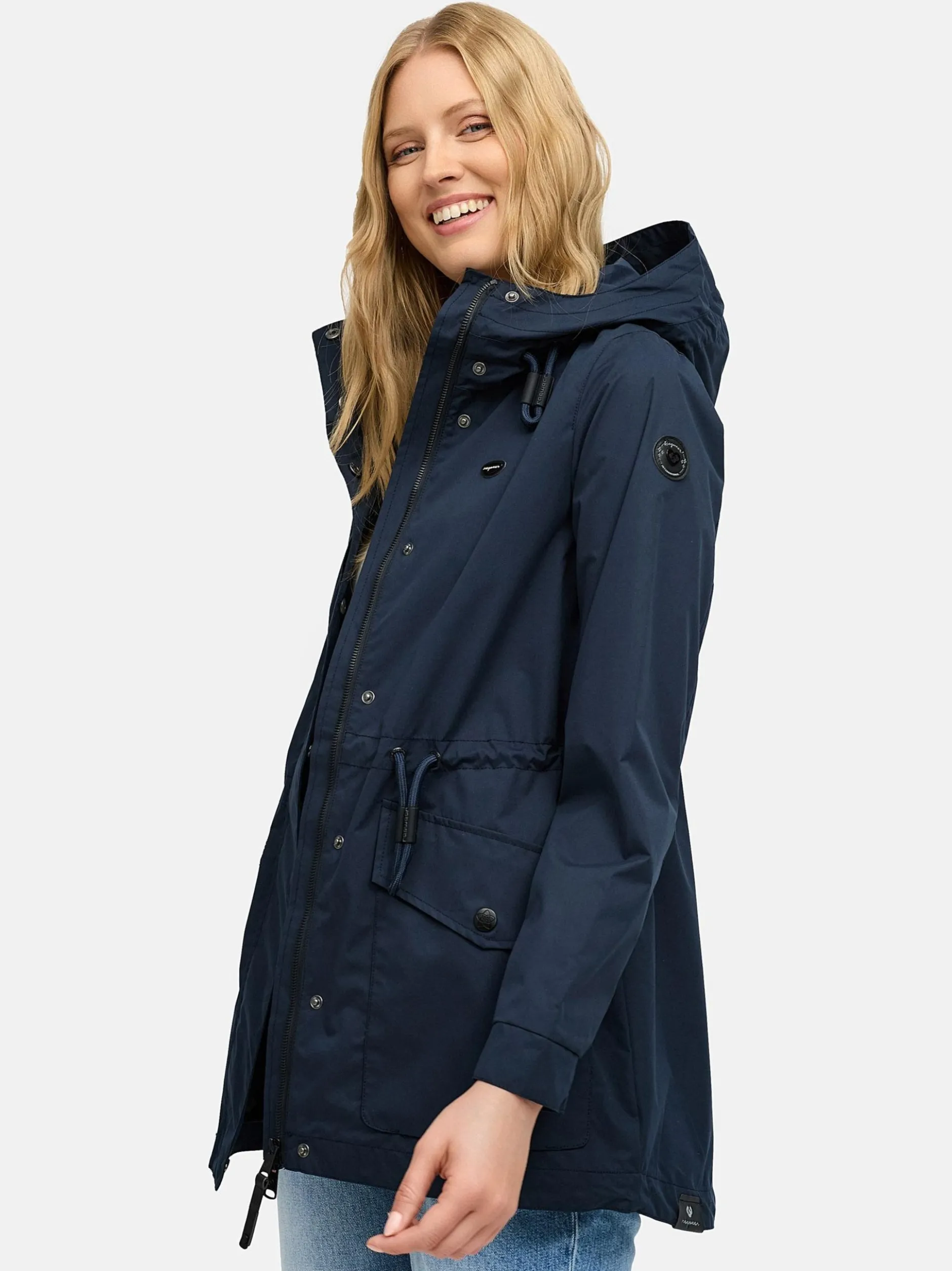 Ragwear Damen Outdoorjacke - Alysa in marine
