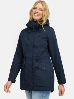 Ragwear Damen Outdoorjacke - Alysa in marine