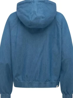 Ragwear Damen Outdoorjacke - Anndra Denim in blau