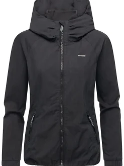 Ragwear Damen Outdoorjacke - Dizzie A YOUMODO in schwarz