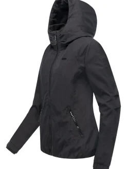 Ragwear Damen Outdoorjacke - Dizzie A YOUMODO in schwarz