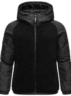 Ragwear Damen Outdoorjacke - Leeloo in schwarz