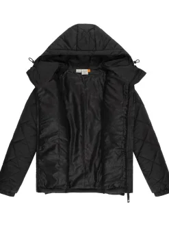 Ragwear Damen Outdoorjacke - Leeloo in schwarz