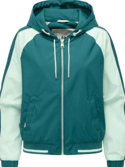 Ragwear Damen Outdoorjacke - Nicandra Sporty YOUMODO in aqua