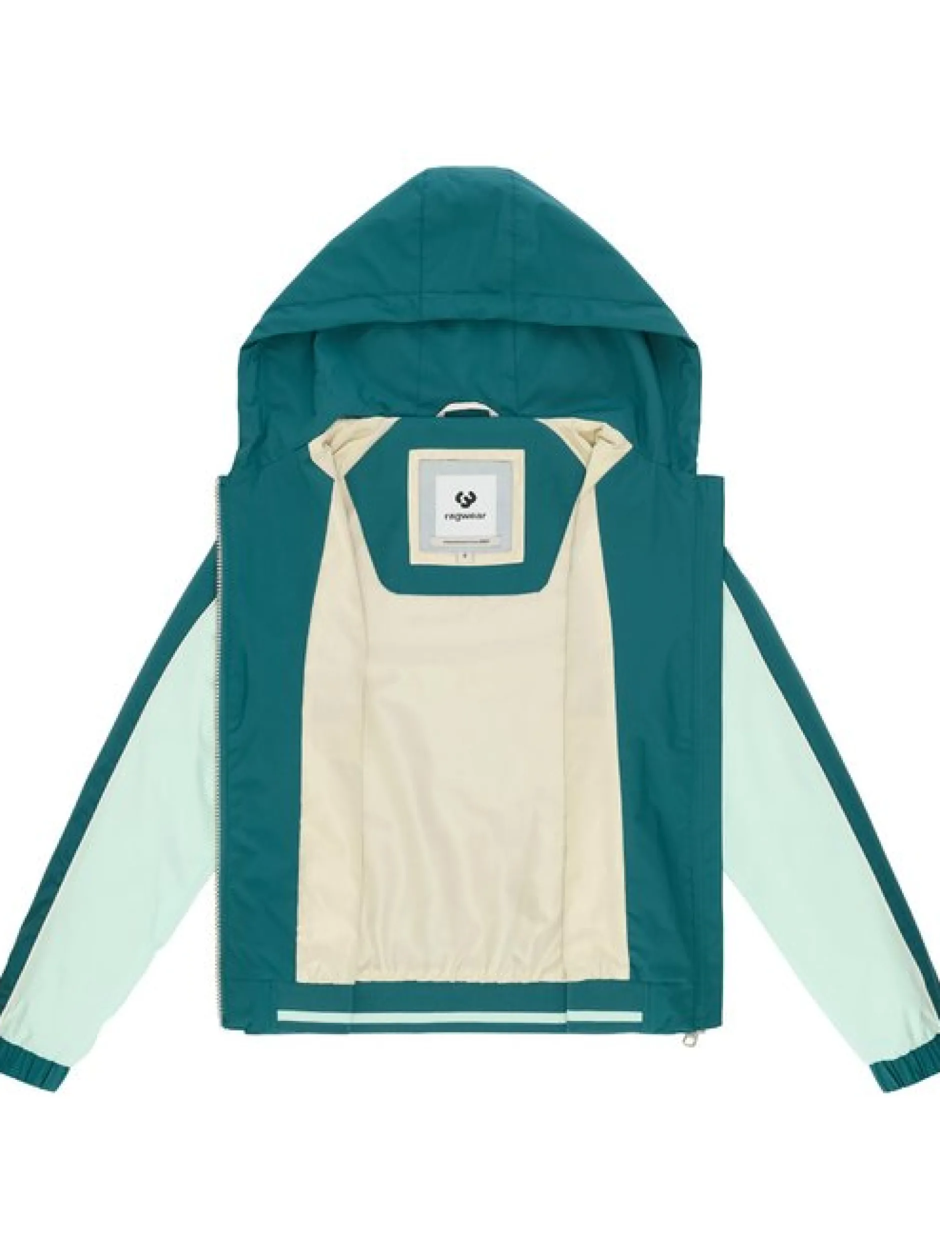 Ragwear Damen Outdoorjacke - Nicandra Sporty YOUMODO in aqua