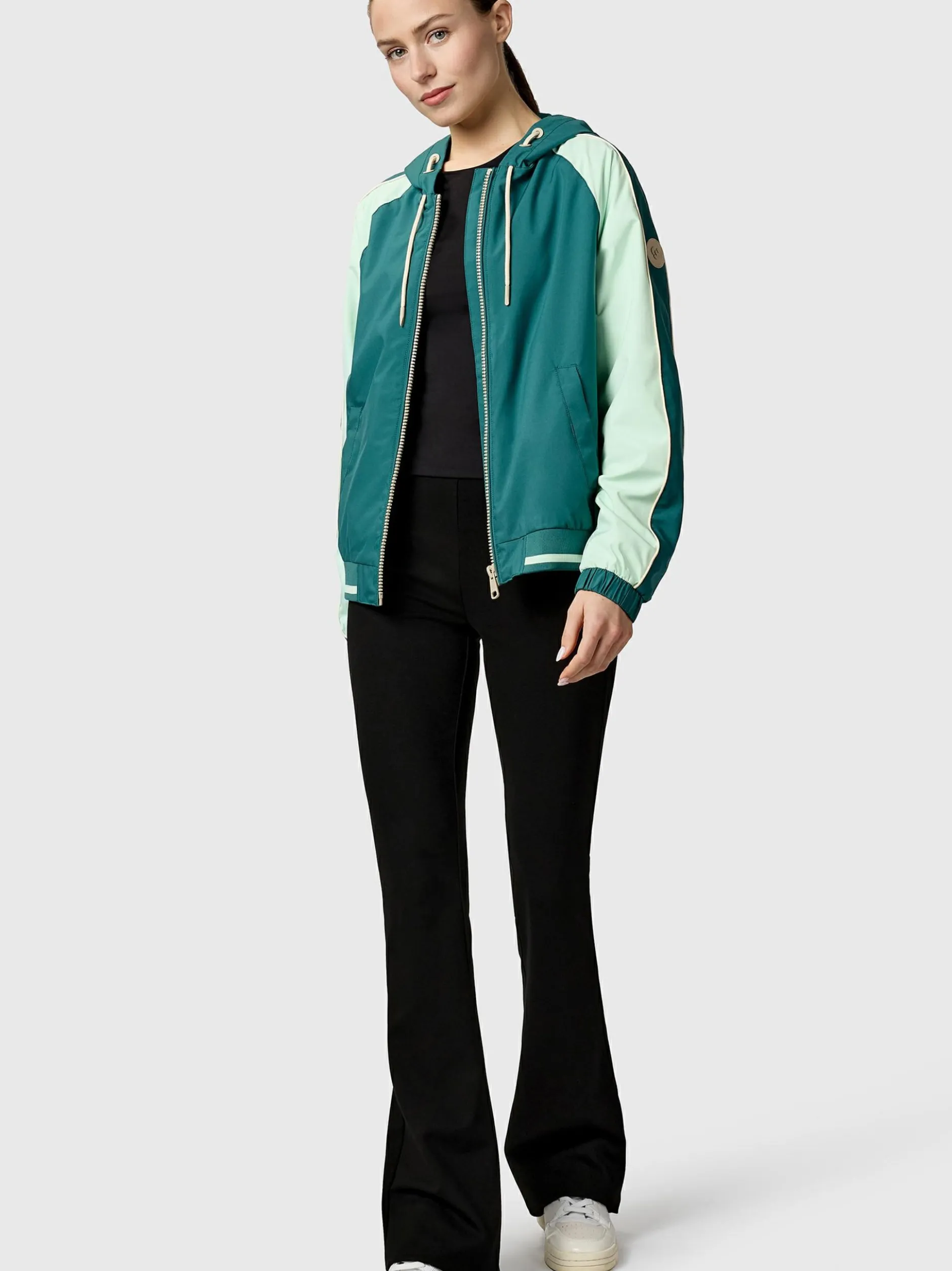 Ragwear Damen Outdoorjacke - Nicandra Sporty YOUMODO in aqua
