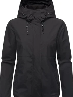Ragwear Damen Outdoorjacke - Sunniva A in schwarz