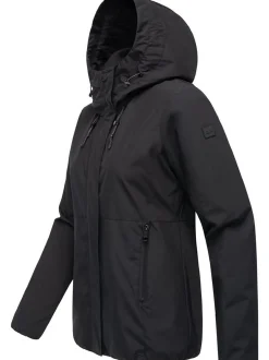 Ragwear Damen Outdoorjacke - Sunniva A in schwarz