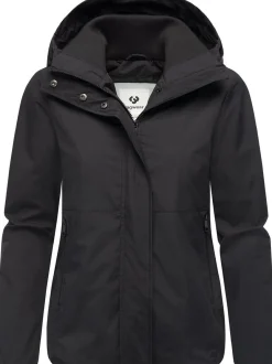 Ragwear Damen Outdoorjacke - Sunniva A in schwarz