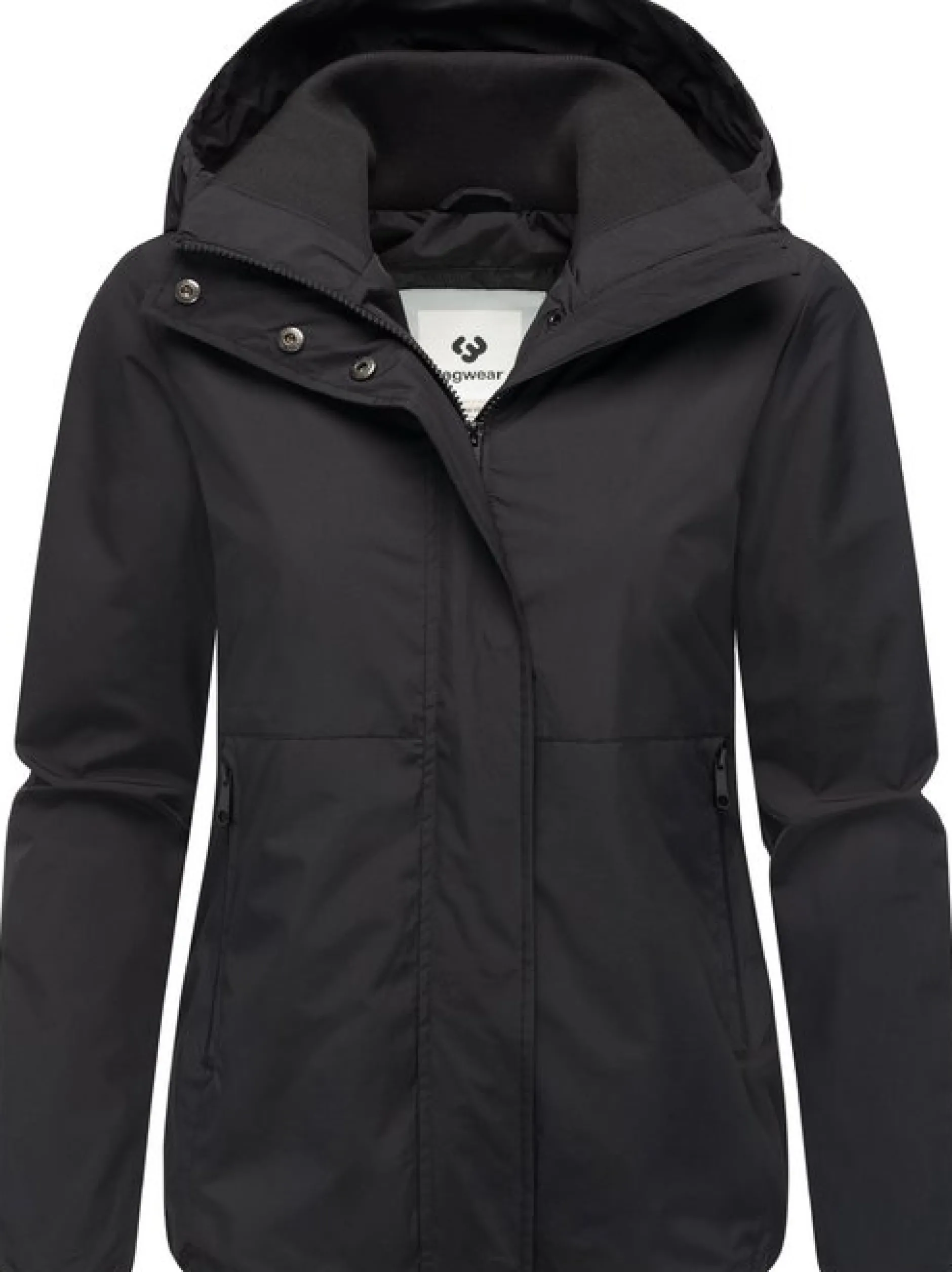 Ragwear Damen Outdoorjacke - Sunniva A in schwarz