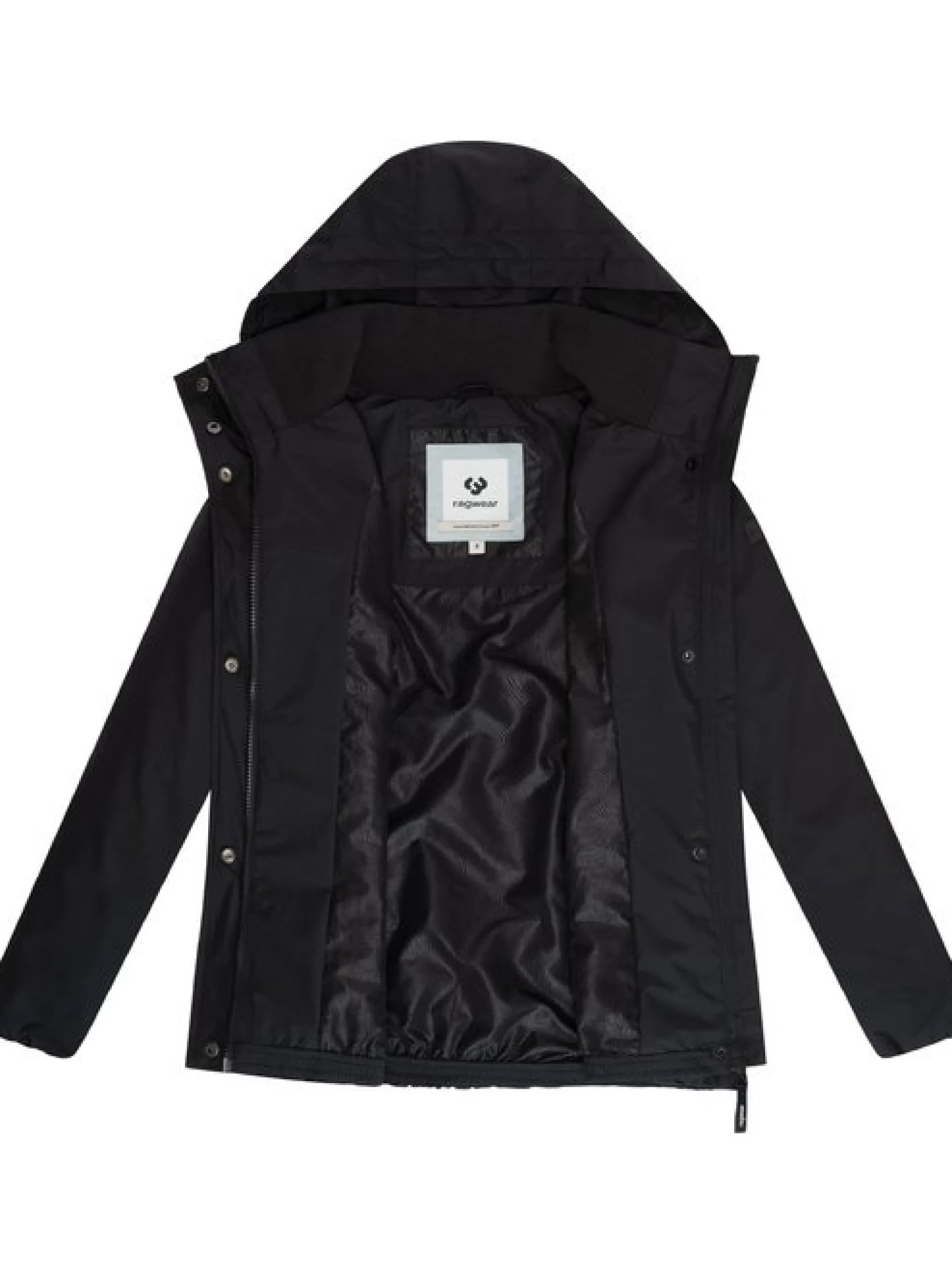 Ragwear Damen Outdoorjacke - Sunniva A in schwarz