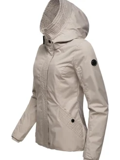 Ragwear Damen Outdoorjacke - Vannesa in beige