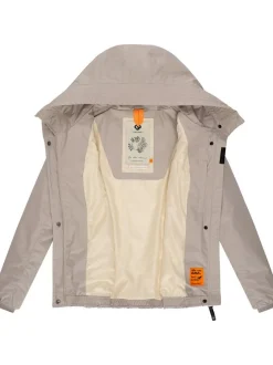 Ragwear Damen Outdoorjacke - Vannesa in beige