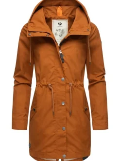 Ragwear Damen Parka - Canny in orange