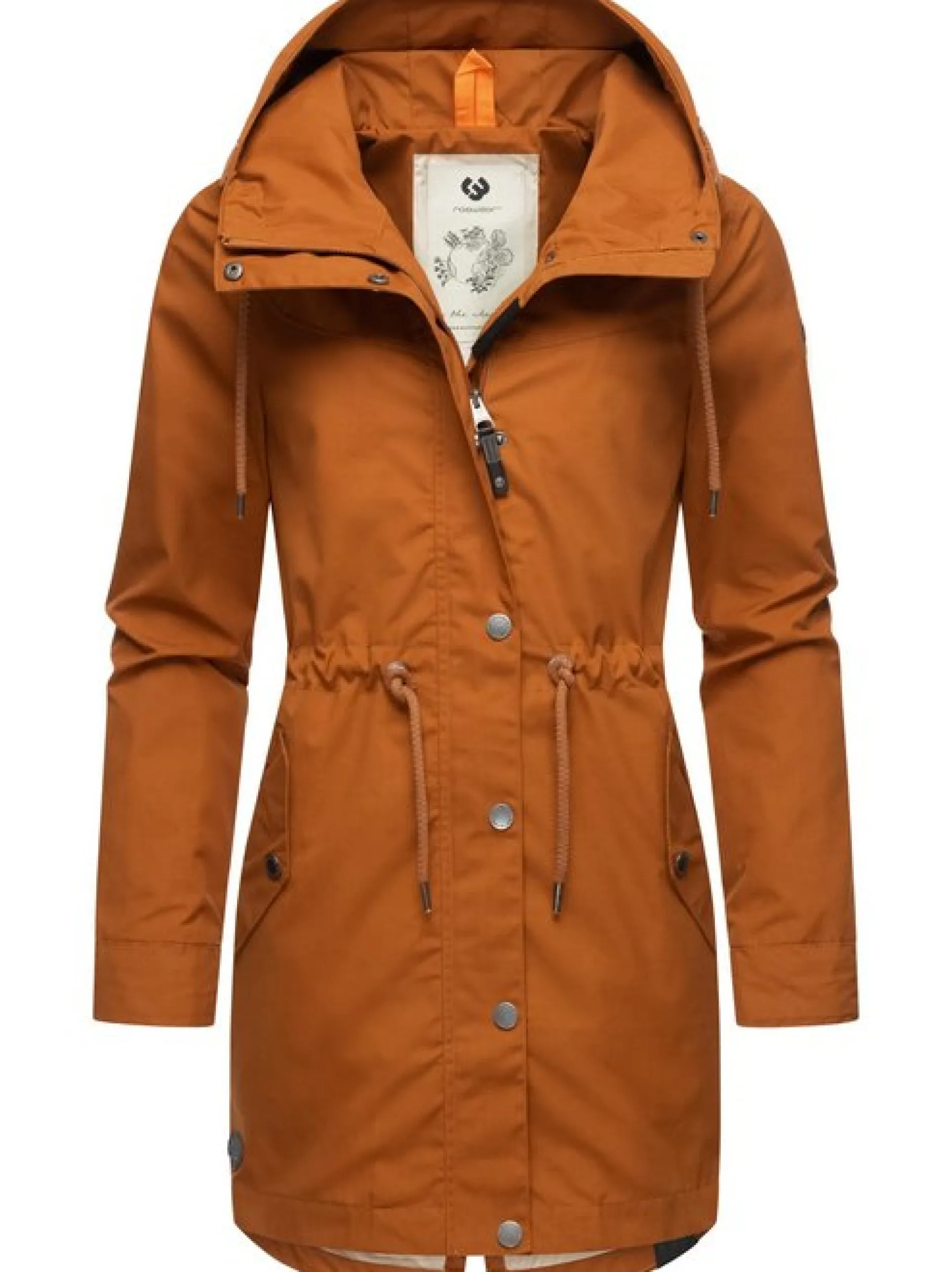Ragwear Damen Parka - Canny in orange