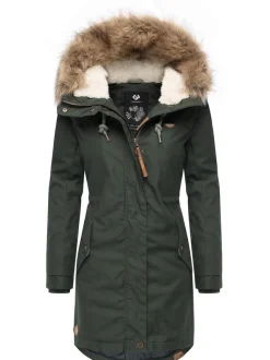 Ragwear Damen Parka - Tawny in oliv