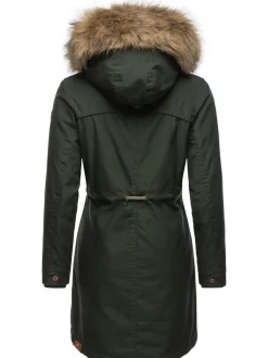 Ragwear Damen Parka - Tawny in oliv