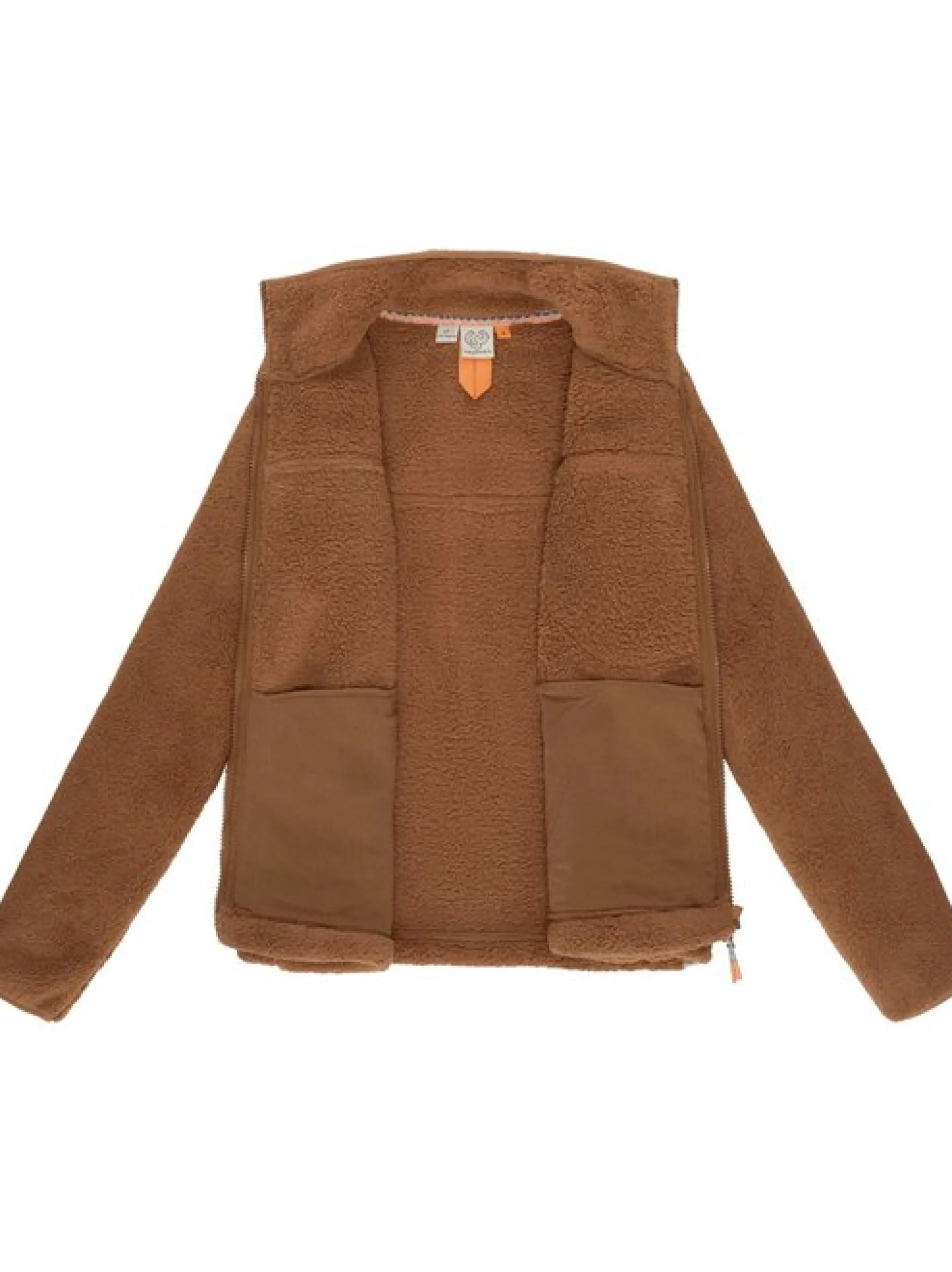 Ragwear Damen Plüschjacke - Alaris in braun